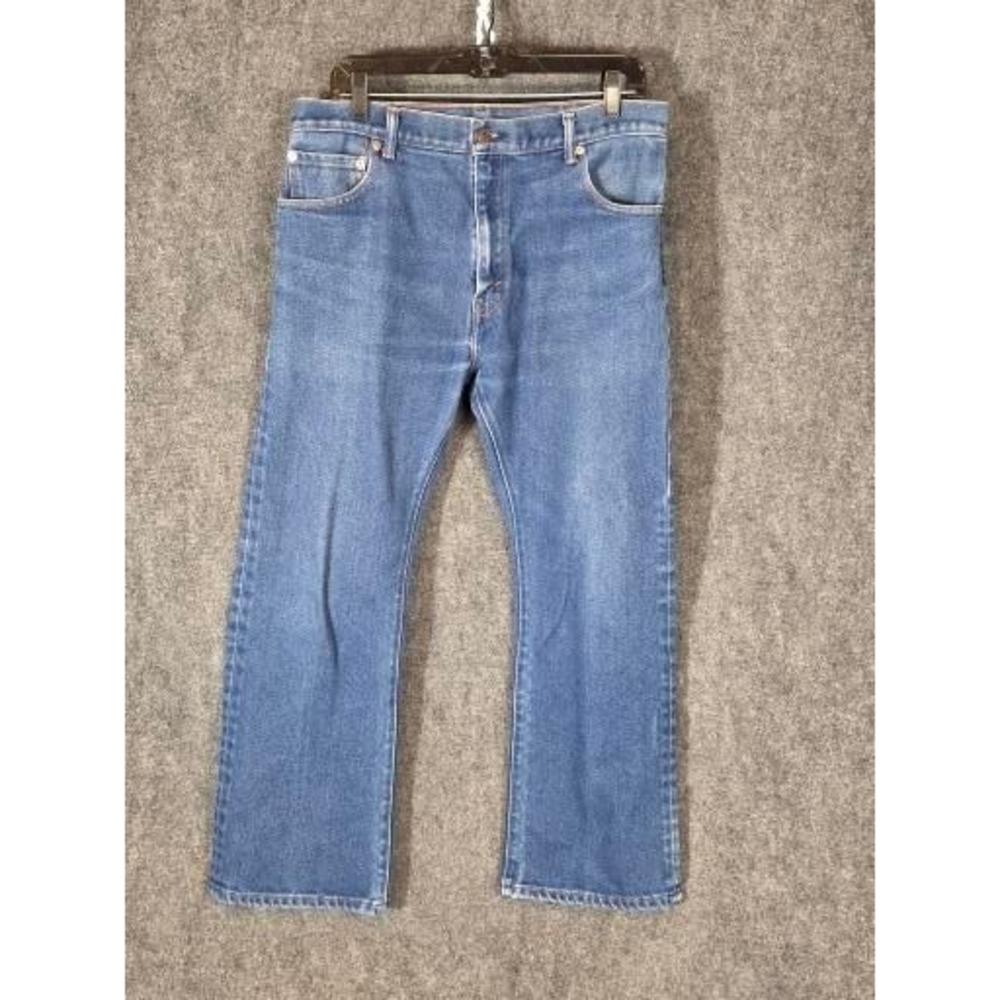 VTG Levi's 505 Mens Jeans Size 36x30 Blue Regular Fit Straight Leg Denim Classic